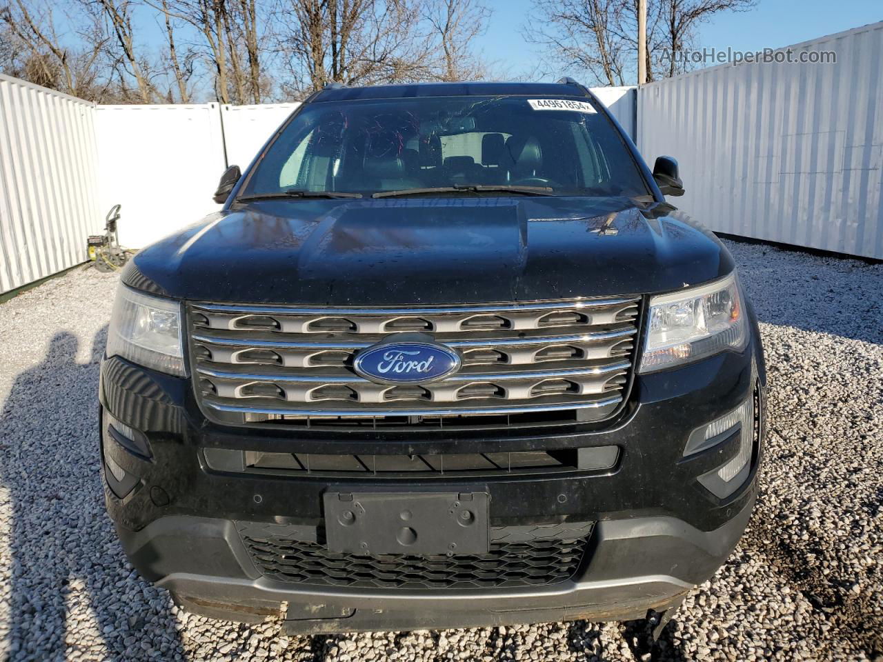 2017 Ford Explorer Xlt Черный vin: 1FM5K8D81HGD74792