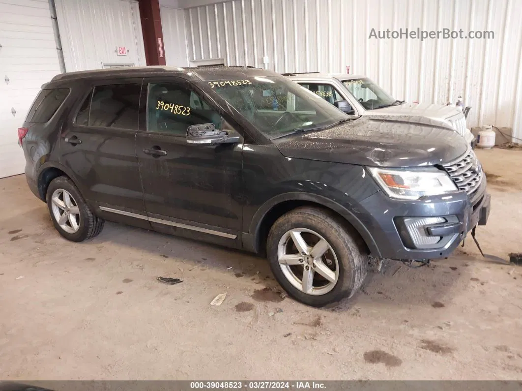 2017 Ford Explorer Xlt Черный vin: 1FM5K8D81HGD76283