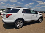 2017 Ford Explorer Xlt White vin: 1FM5K8D81HGD81483