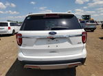 2017 Ford Explorer Xlt White vin: 1FM5K8D81HGD81483