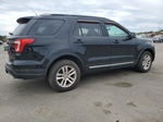 2018 Ford Explorer Xlt Black vin: 1FM5K8D81JGA22981