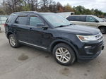 2018 Ford Explorer Xlt Black vin: 1FM5K8D81JGA22981