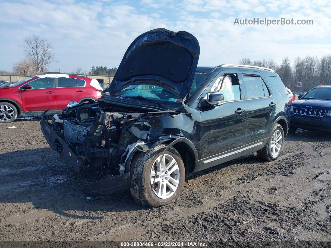 2018 Ford Explorer Xlt Черный vin: 1FM5K8D81JGC60720