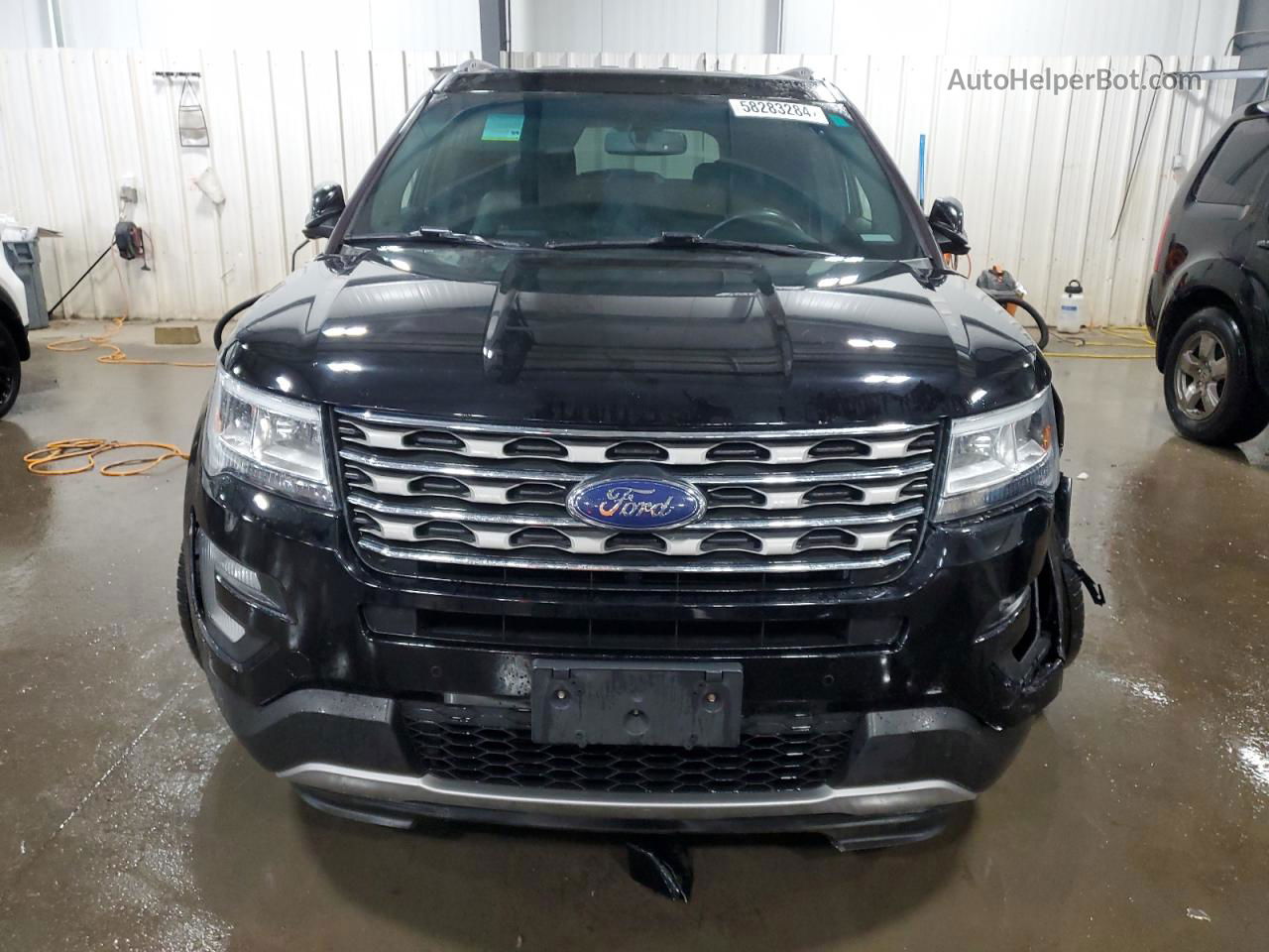 2016 Ford Explorer Xlt Black vin: 1FM5K8D82GGD34462