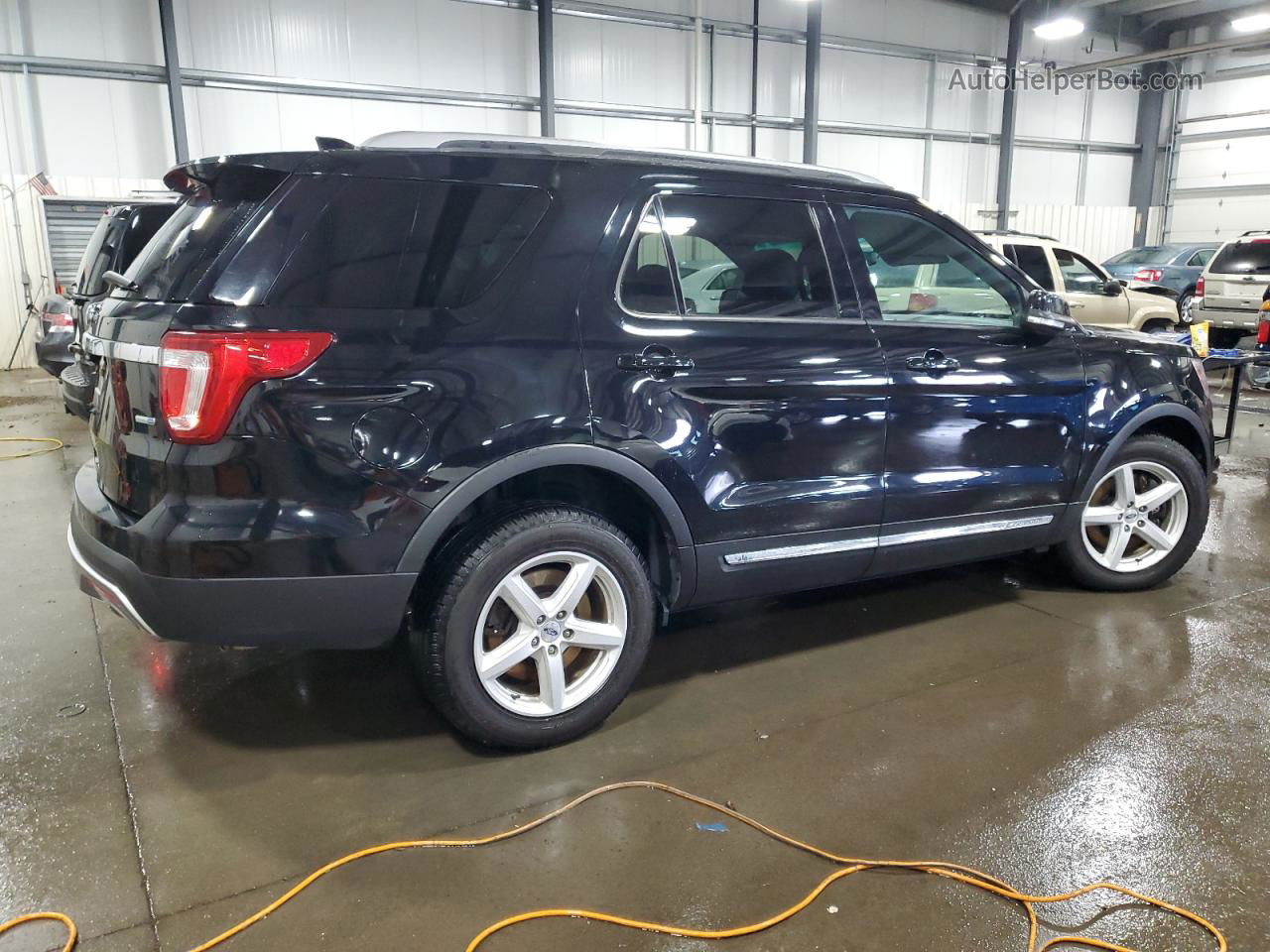 2016 Ford Explorer Xlt Black vin: 1FM5K8D82GGD34462