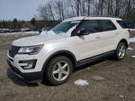 2017 Ford Explorer Xlt White vin: 1FM5K8D82HGA05911