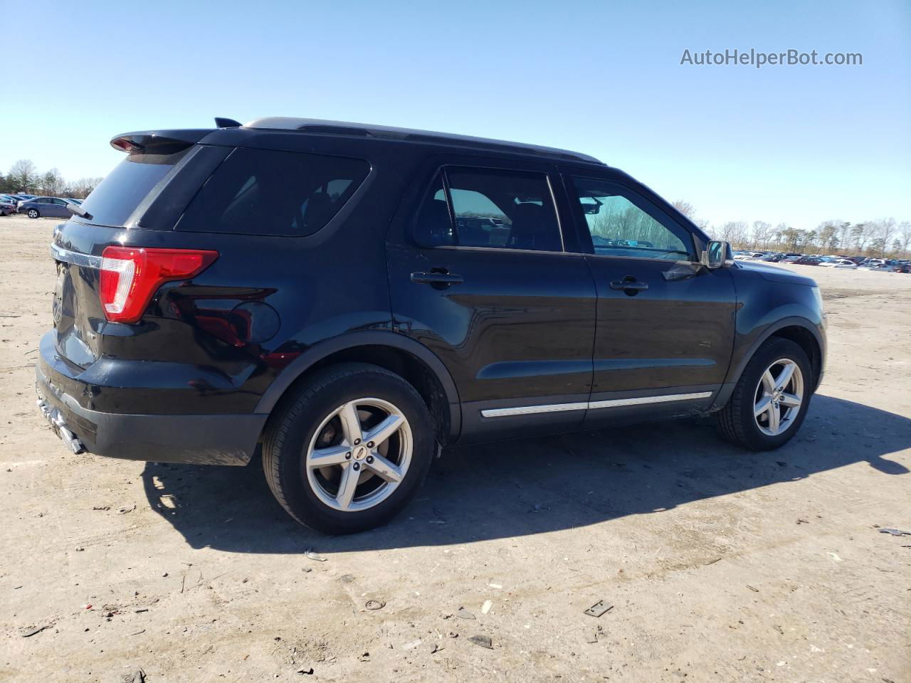 2017 Ford Explorer Xlt Black vin: 1FM5K8D82HGC28529