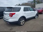 2017 Ford Explorer Xlt White vin: 1FM5K8D82HGC32287