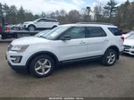 2017 Ford Explorer Xlt White vin: 1FM5K8D82HGC32287