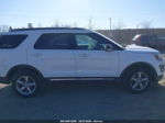 2017 Ford Explorer Xlt White vin: 1FM5K8D82HGC77844