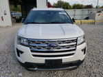 2018 Ford Explorer Xlt White vin: 1FM5K8D82JGB81508