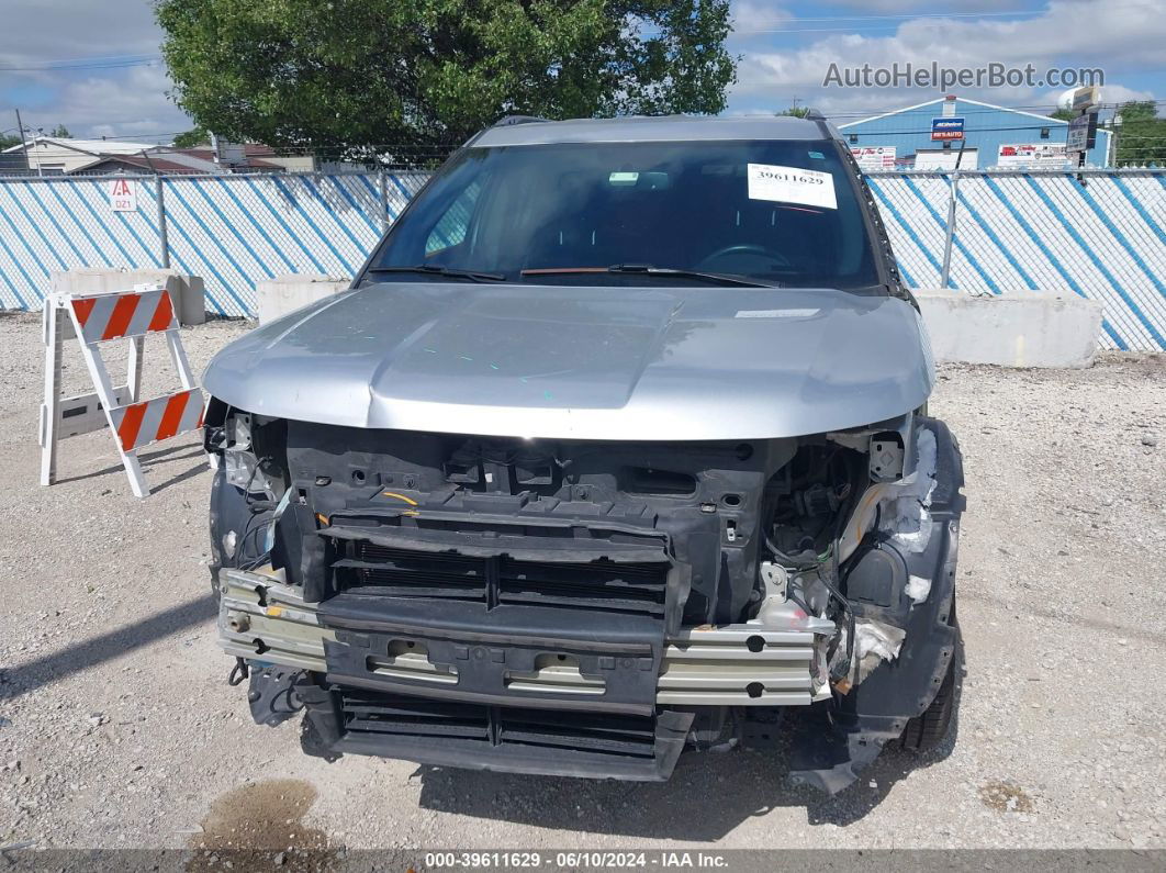 2018 Ford Explorer Xlt Silver vin: 1FM5K8D82JGC15348