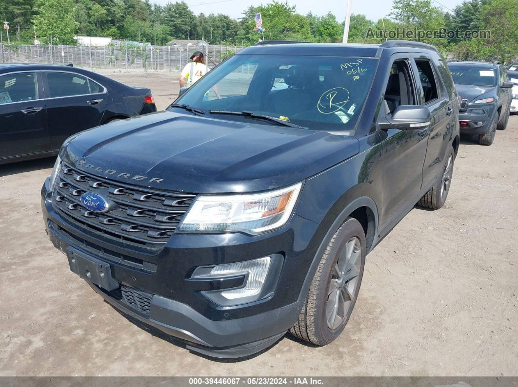 2017 Ford Explorer Xlt Черный vin: 1FM5K8D83HGA00801