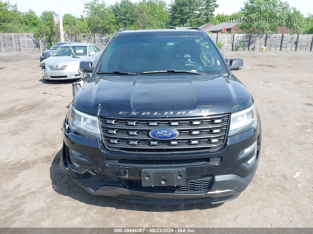 2017 Ford Explorer Xlt Черный vin: 1FM5K8D83HGA00801