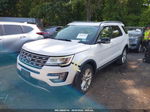 2017 Ford Explorer Xlt White vin: 1FM5K8D83HGB85917