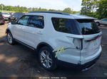 2017 Ford Explorer Xlt White vin: 1FM5K8D83HGB85917