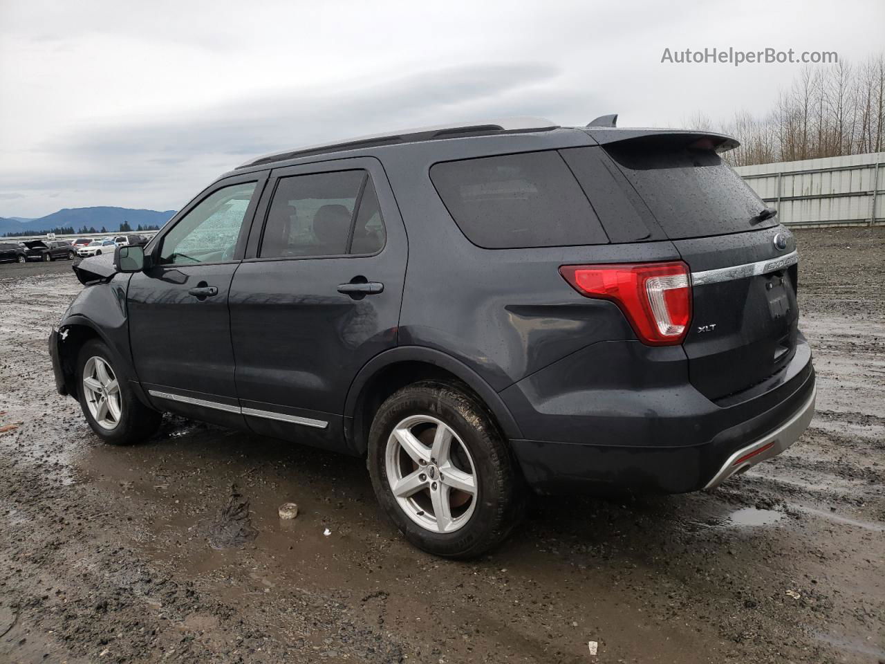 2017 Ford Explorer Xlt Charcoal vin: 1FM5K8D83HGD08244