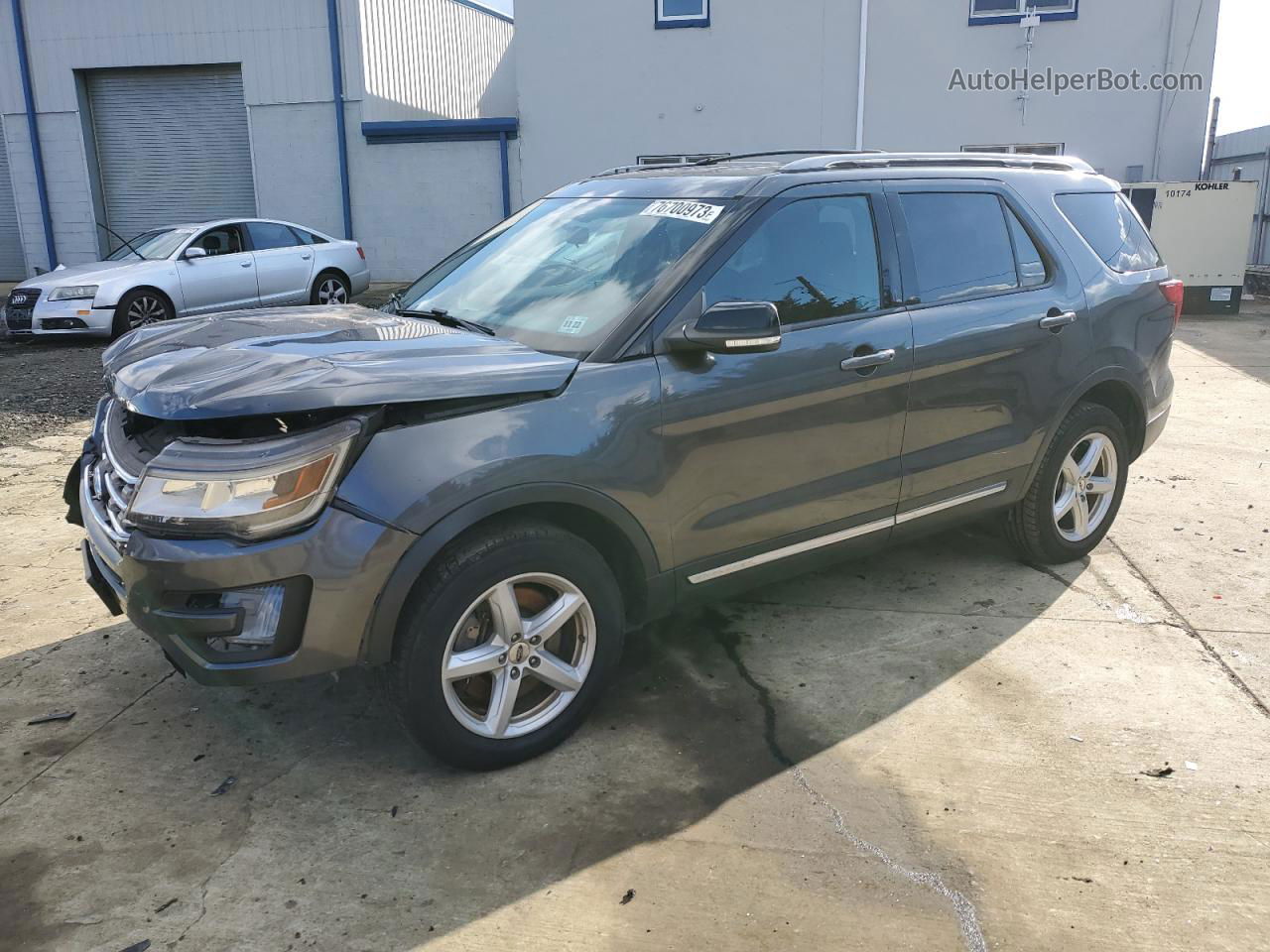 2017 Ford Explorer Xlt Charcoal vin: 1FM5K8D83HGE32210