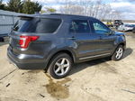 2017 Ford Explorer Xlt Charcoal vin: 1FM5K8D83HGE32210