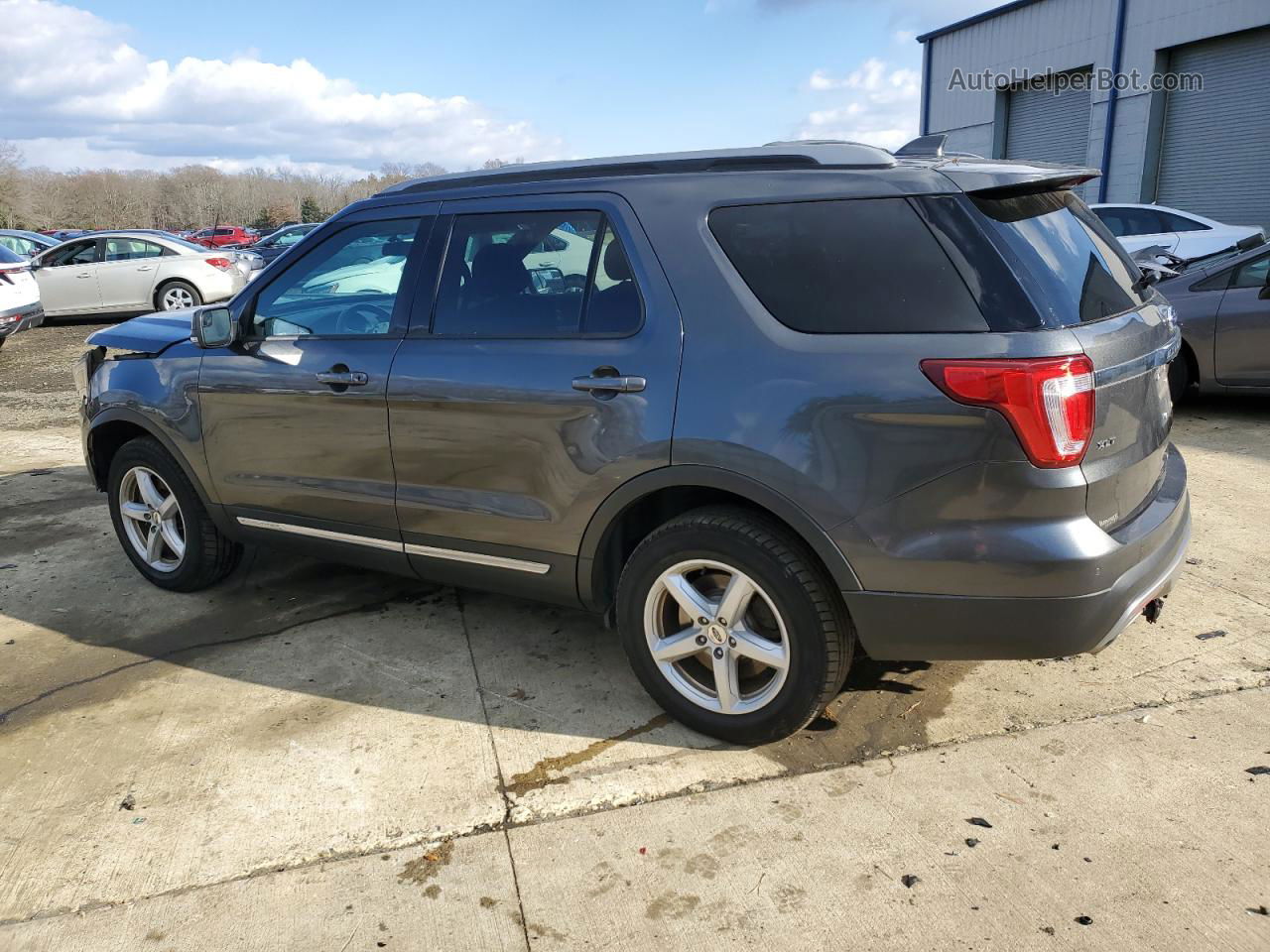 2017 Ford Explorer Xlt Charcoal vin: 1FM5K8D83HGE32210