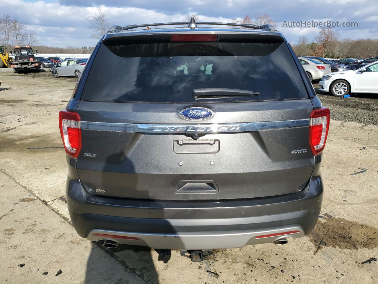 2017 Ford Explorer Xlt Charcoal vin: 1FM5K8D83HGE32210