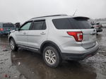 2018 Ford Explorer Xlt Silver vin: 1FM5K8D83JGA27986