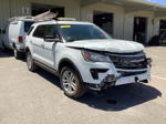 2018 Ford Explorer Xlt White vin: 1FM5K8D83JGA28555