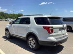 2018 Ford Explorer Xlt White vin: 1FM5K8D83JGA28555