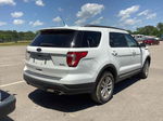 2018 Ford Explorer Xlt White vin: 1FM5K8D83JGA28555