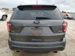 2018 Ford Explorer Xlt Gray vin: 1FM5K8D83JGA42312