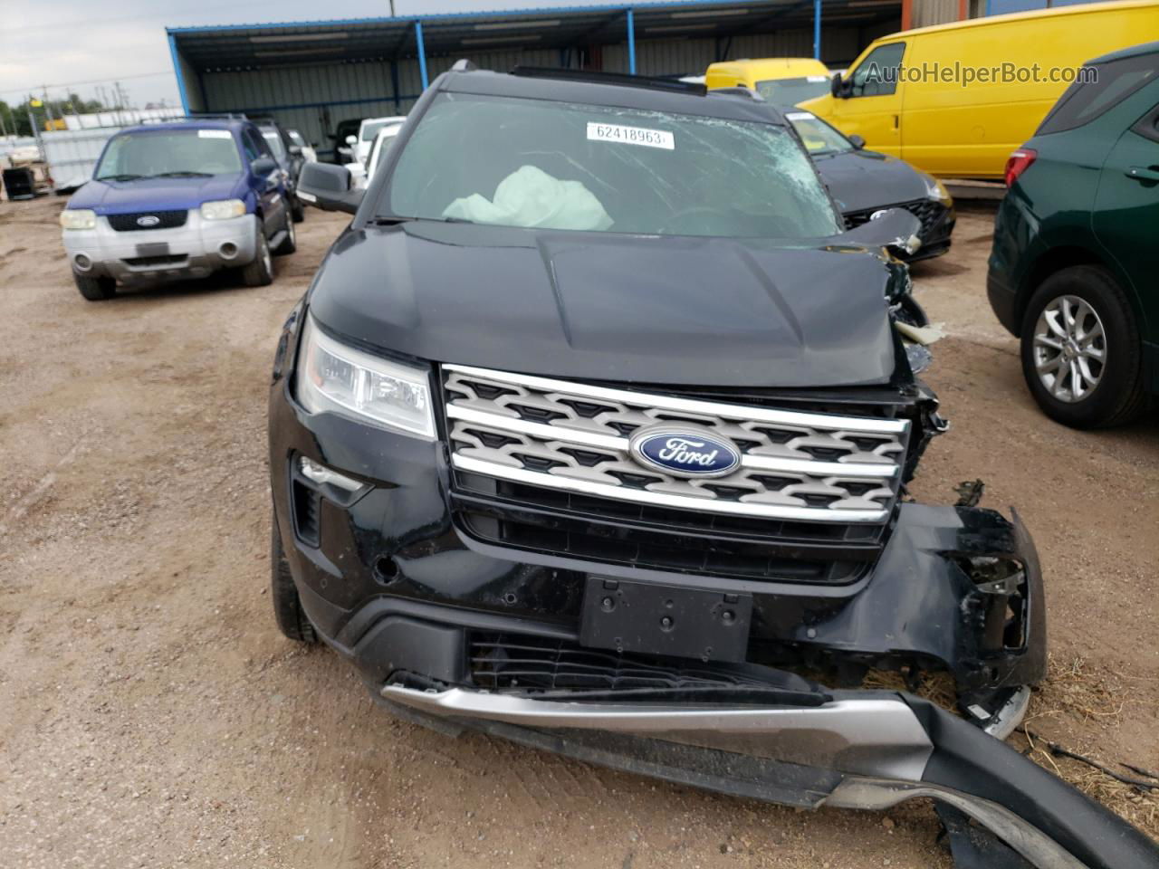 2018 Ford Explorer Xlt Черный vin: 1FM5K8D83JGA65850