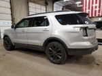 2018 Ford Explorer Xlt Silver vin: 1FM5K8D83JGA80333