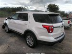 2018 Ford Explorer Xlt White vin: 1FM5K8D83JGB73398