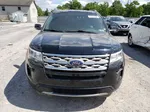 2018 Ford Explorer Xlt Black vin: 1FM5K8D83JGB83574