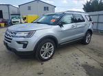 2018 Ford Explorer Xlt Silver vin: 1FM5K8D83JGC50917