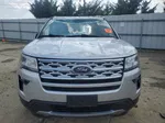 2018 Ford Explorer Xlt Silver vin: 1FM5K8D83JGC50917