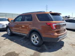 2017 Ford Explorer Xlt Orange vin: 1FM5K8D84HGB33003