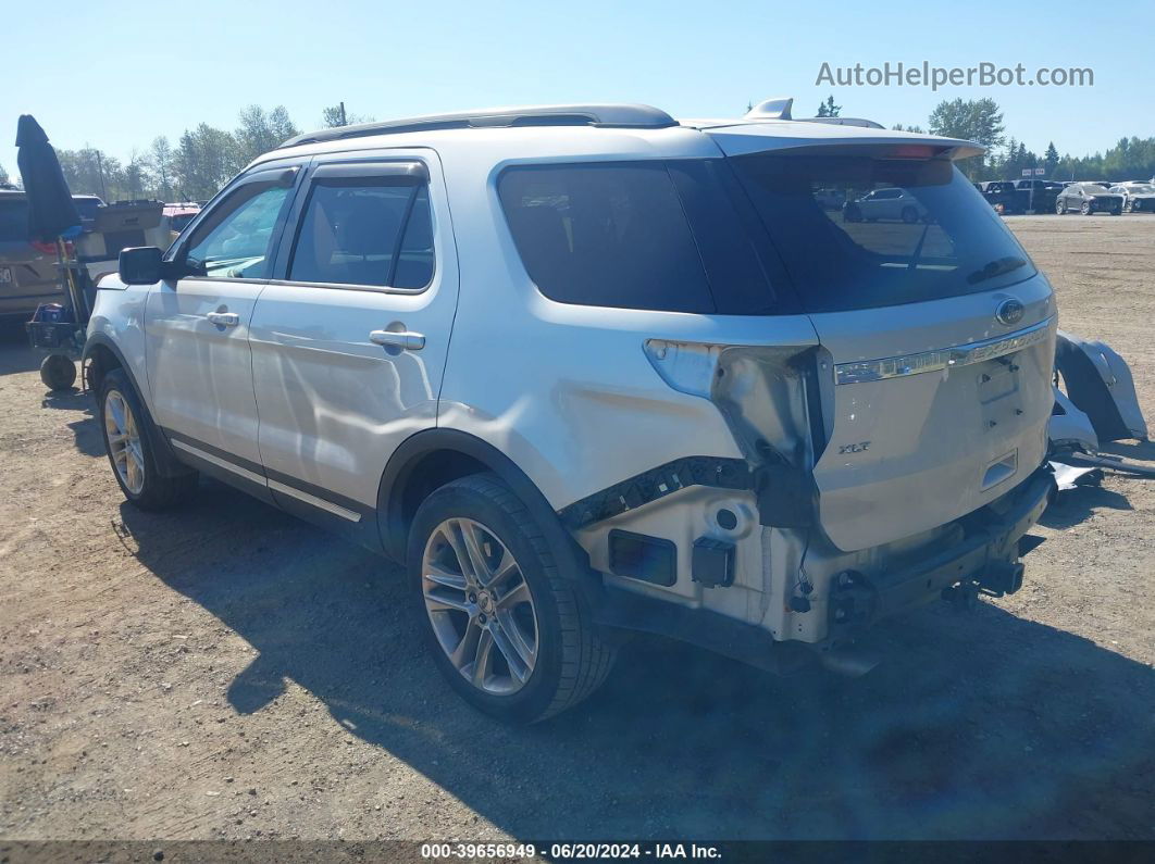 2017 Ford Explorer Xlt Silver vin: 1FM5K8D84HGB46785