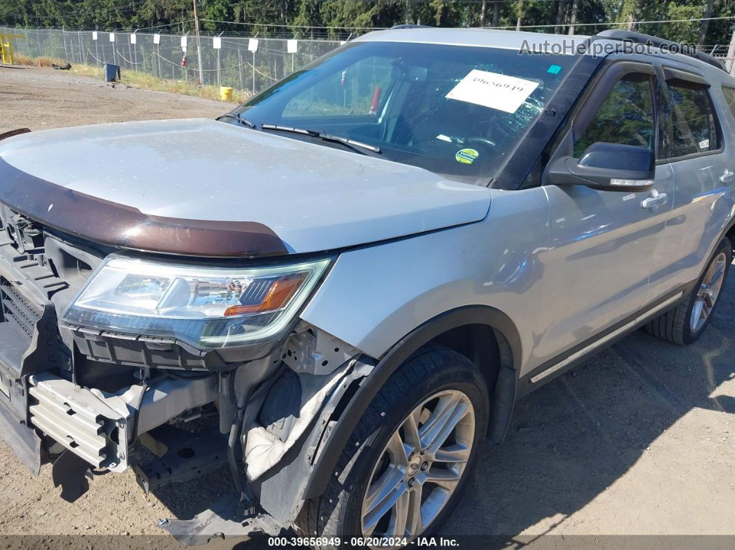 2017 Ford Explorer Xlt Silver vin: 1FM5K8D84HGB46785