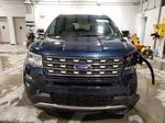 2017 Ford Explorer Xlt Blue vin: 1FM5K8D84HGC49205