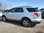 2017 Ford Explorer Xlt Silver vin: 1FM5K8D84HGC50211