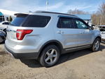 2017 Ford Explorer Xlt Silver vin: 1FM5K8D84HGC50211