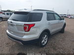 2017 Ford Explorer Xlt Silver vin: 1FM5K8D84HGC50211