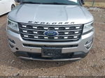 2017 Ford Explorer Xlt Silver vin: 1FM5K8D84HGC50211