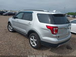 2017 Ford Explorer Xlt Silver vin: 1FM5K8D84HGC50211