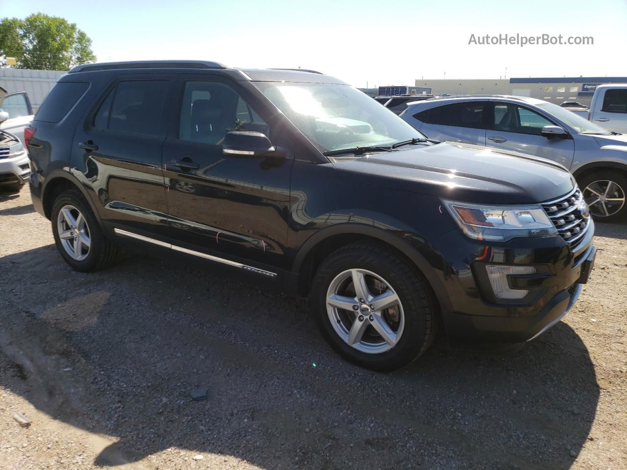 2017 Ford Explorer Xlt Black vin: 1FM5K8D84HGC79692