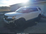 2017 Ford Explorer Xlt White vin: 1FM5K8D84HGD20080