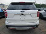 2017 Ford Explorer Xlt White vin: 1FM5K8D84HGD47151