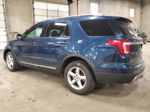 2017 Ford Explorer Xlt Blue vin: 1FM5K8D84HGD97810