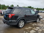 2018 Ford Explorer Xlt Black vin: 1FM5K8D84JGA73651